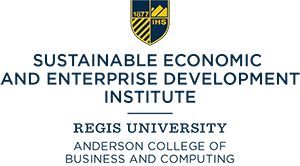 Sustainable Economic and Enterprise Development Institute | Regis University | Anderson College of Business and Computing logo