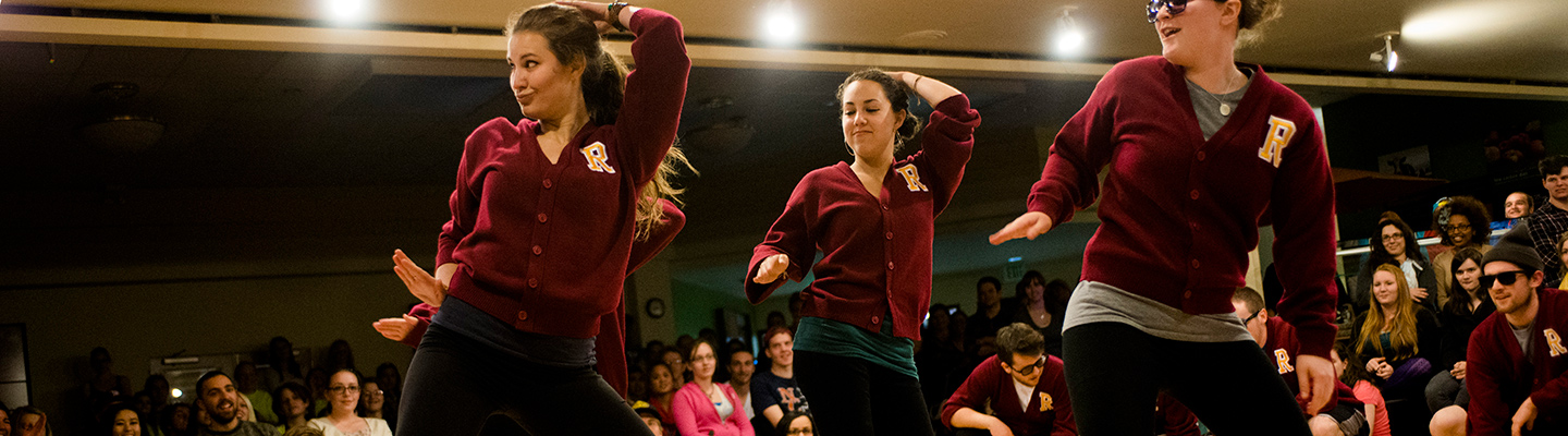 dancers perform for audience