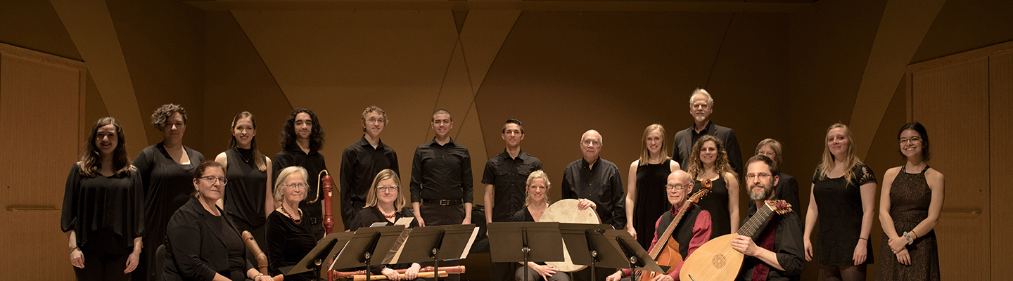 Music ensemble after a big show