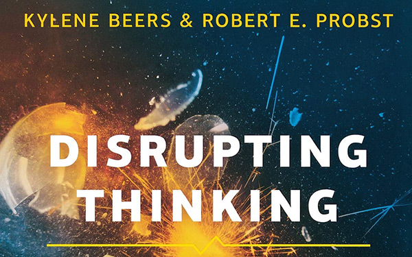 book cover for Disrupting Thinking