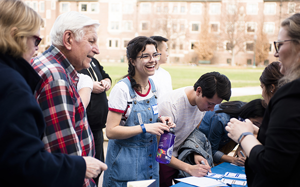 Family event at Regis University