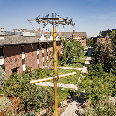 Aerial view of the Northwest Denver Campus