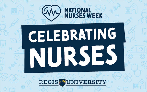 Social media graphic saying "Celebrate nurses"