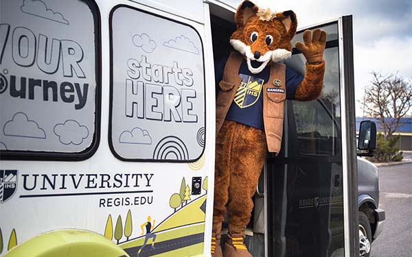 Regi on the shuttle
