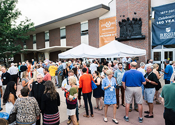 Regis University Alumni celebrating