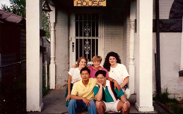 students at Romoero House