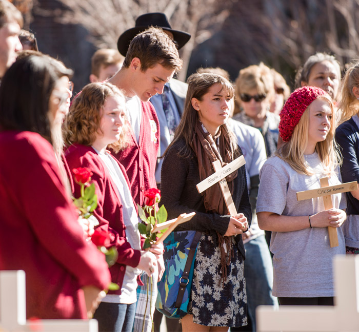 students at memorial