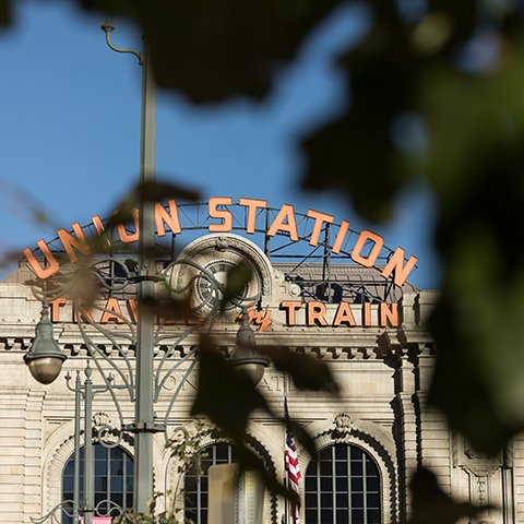 front of union station