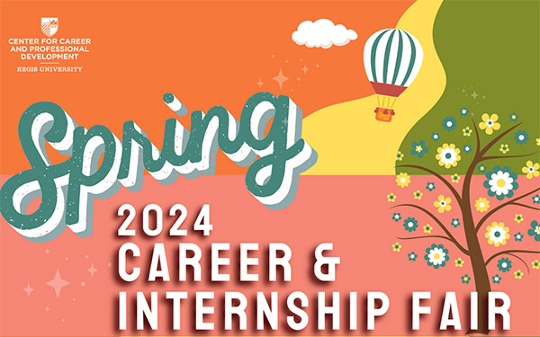 Spring Career and Internship Fair flyer