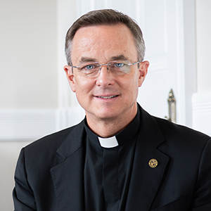 portrait of Rev. D. Scott Hendrickson, S.J., D.Phil.