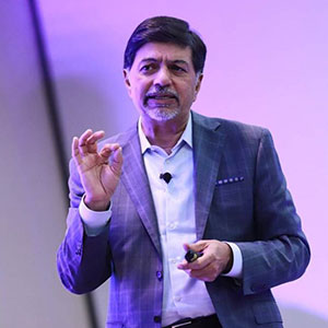 Raj Sisodia speaking at an event