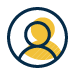 Round head icon