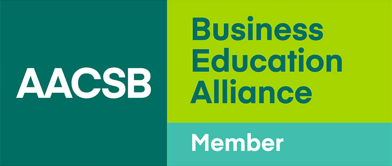 AACSB Business Education Alliance Membership badge