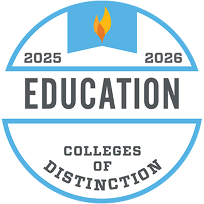 Colleges of Distinction Education badge