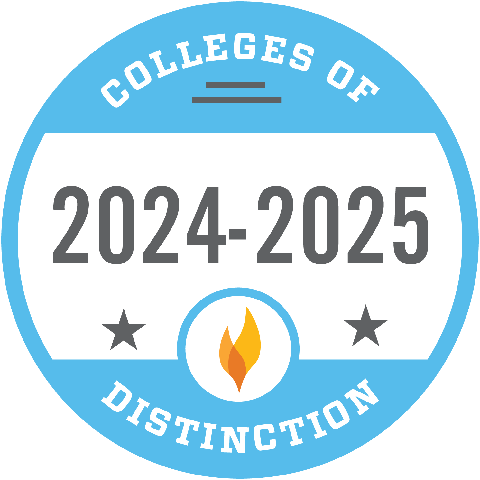 2023-2024 College of Distinction graphic