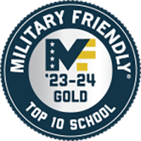 Top 10 Military FriendlyⓇ Rating 2023-2024