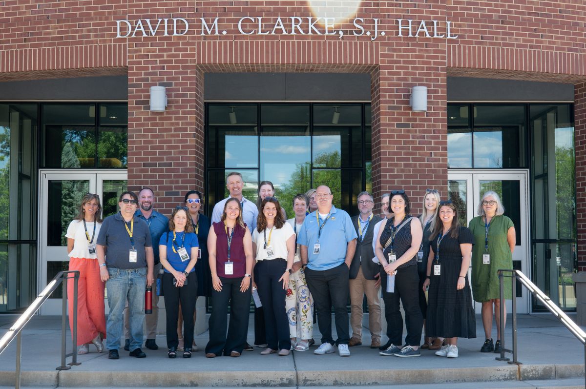 AJCU Marketing and Communications Summit attendees at Regis University campus