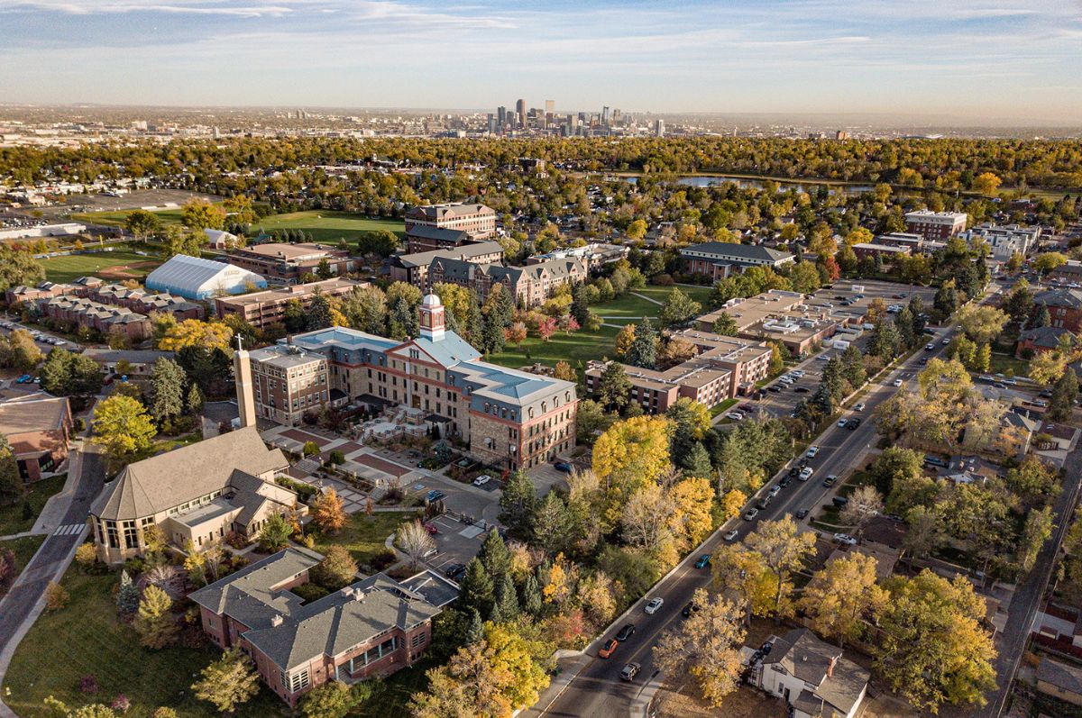 aerial image of Northwest Denver Campus