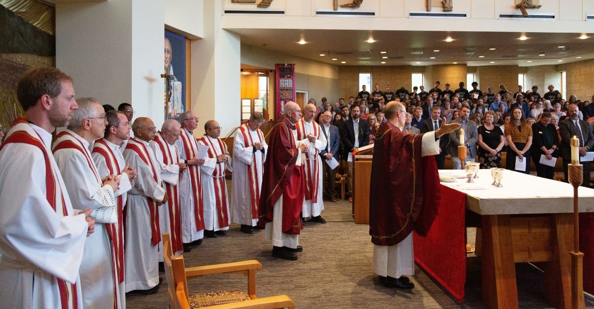 Installation Mass at the Regis Chapel