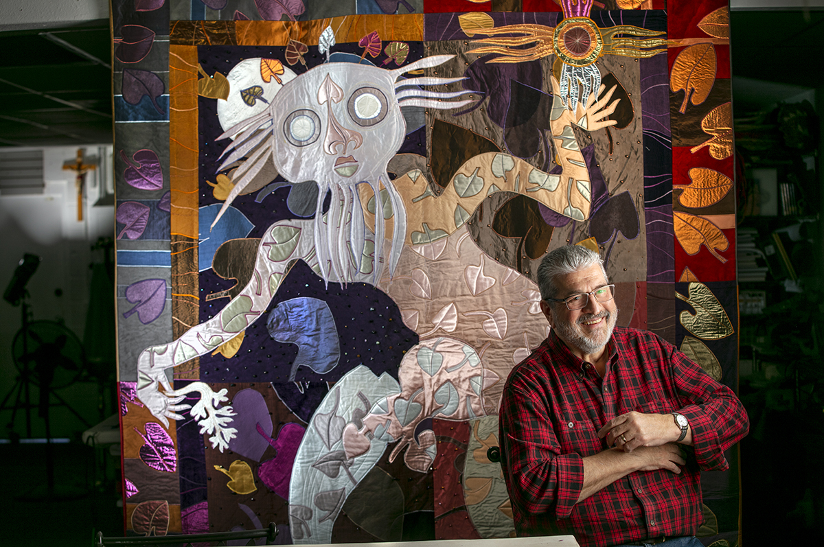 Ken Phillips Weaves a Tempest in Tapestry