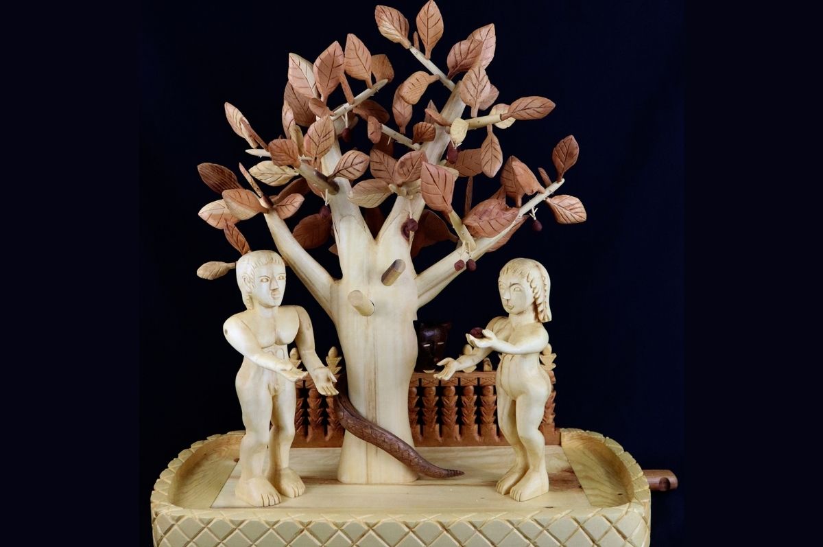 Adan y Eva by Carlos Santistevan