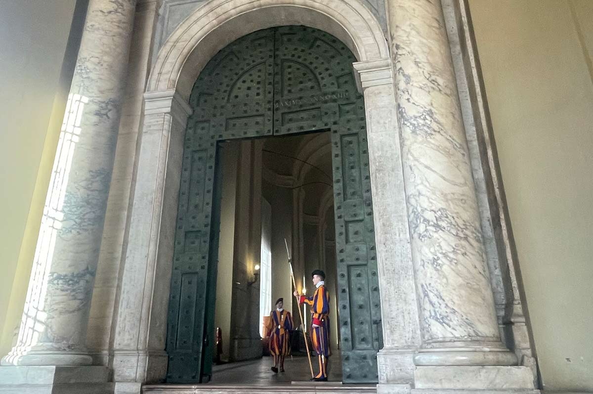 Doorway at the vatican